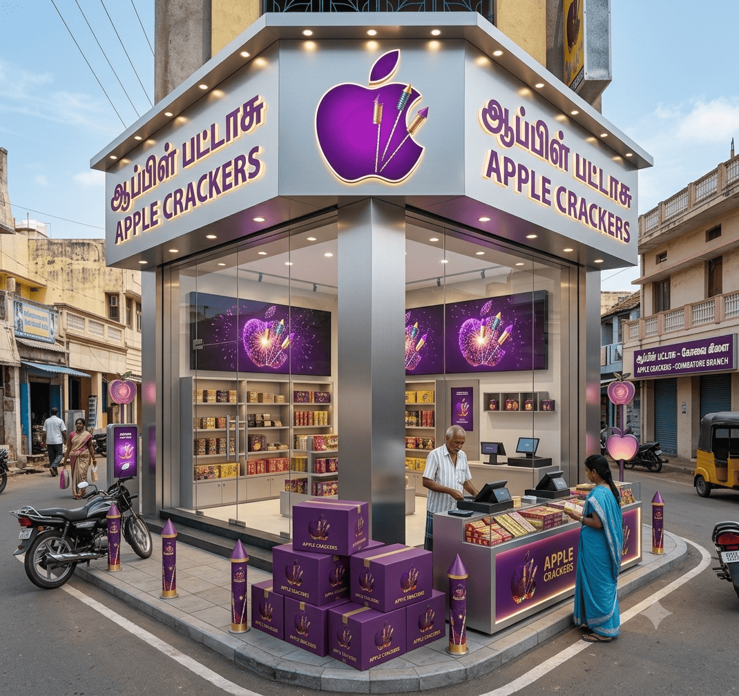 Apple Crackers Store Showcase